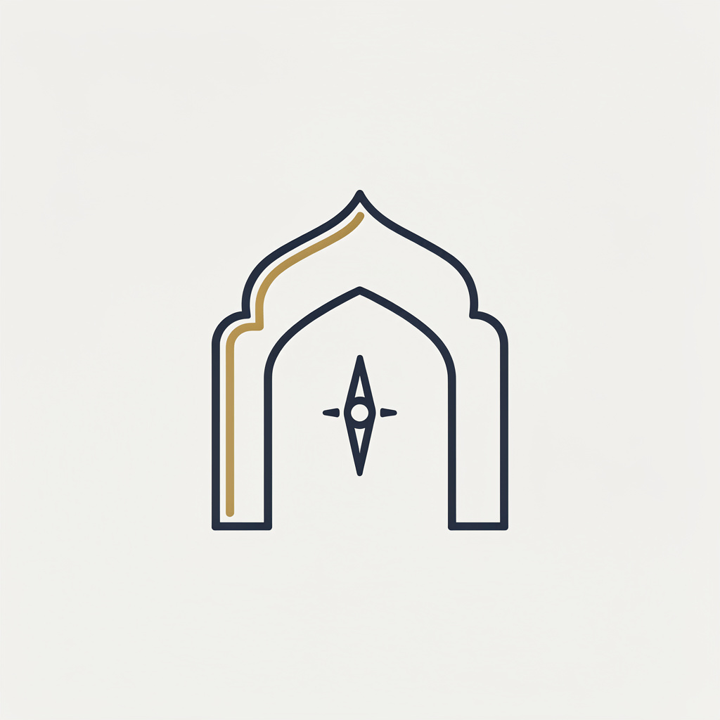 Aurelin Guide palace arch and compass mark